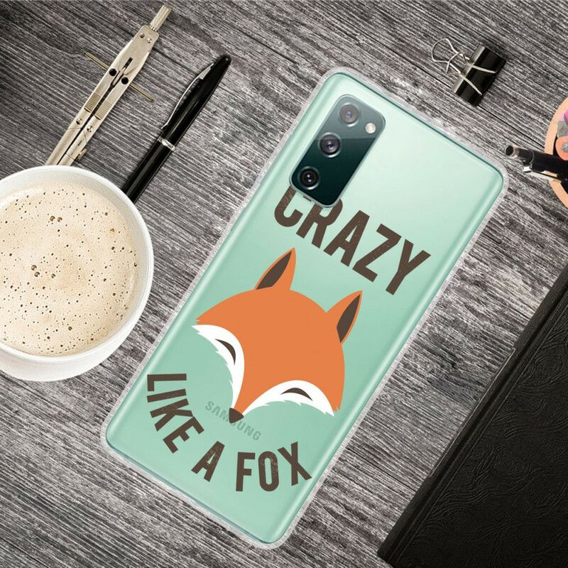 Kryt Samsung Galaxy S20 FE Fox / Crazy Like A Fox