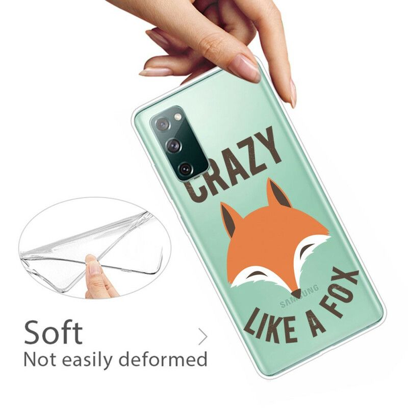 Kryt Samsung Galaxy S20 FE Fox / Crazy Like A Fox