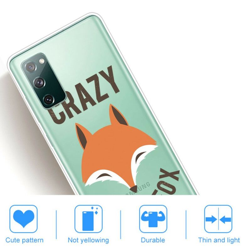 Kryt Samsung Galaxy S20 FE Fox / Crazy Like A Fox