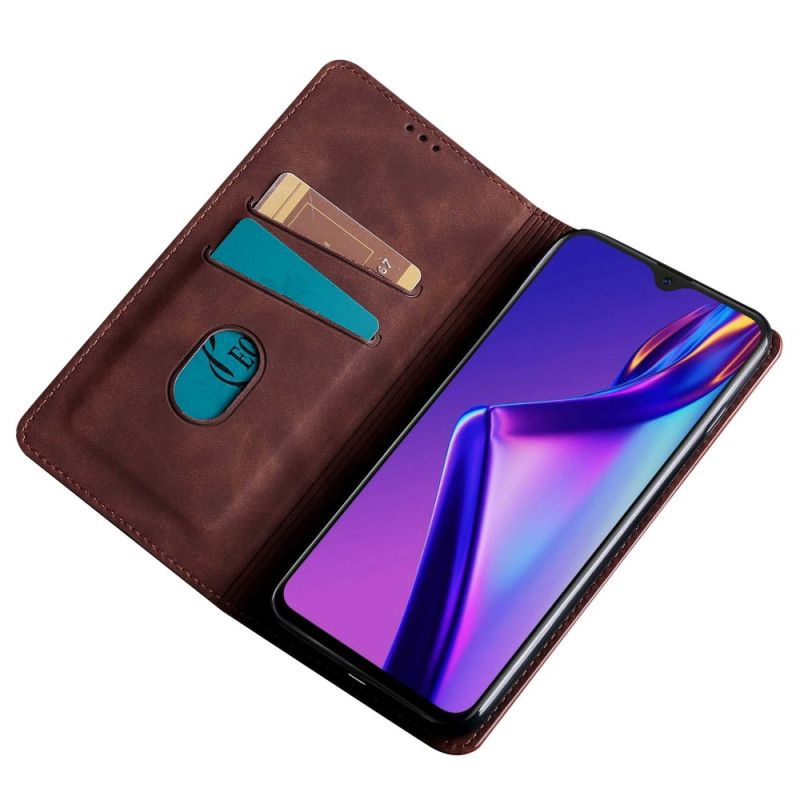 Flipové Puzdro Oppo Reno 8 Pro Kožené Puzdro Kožený Efekt