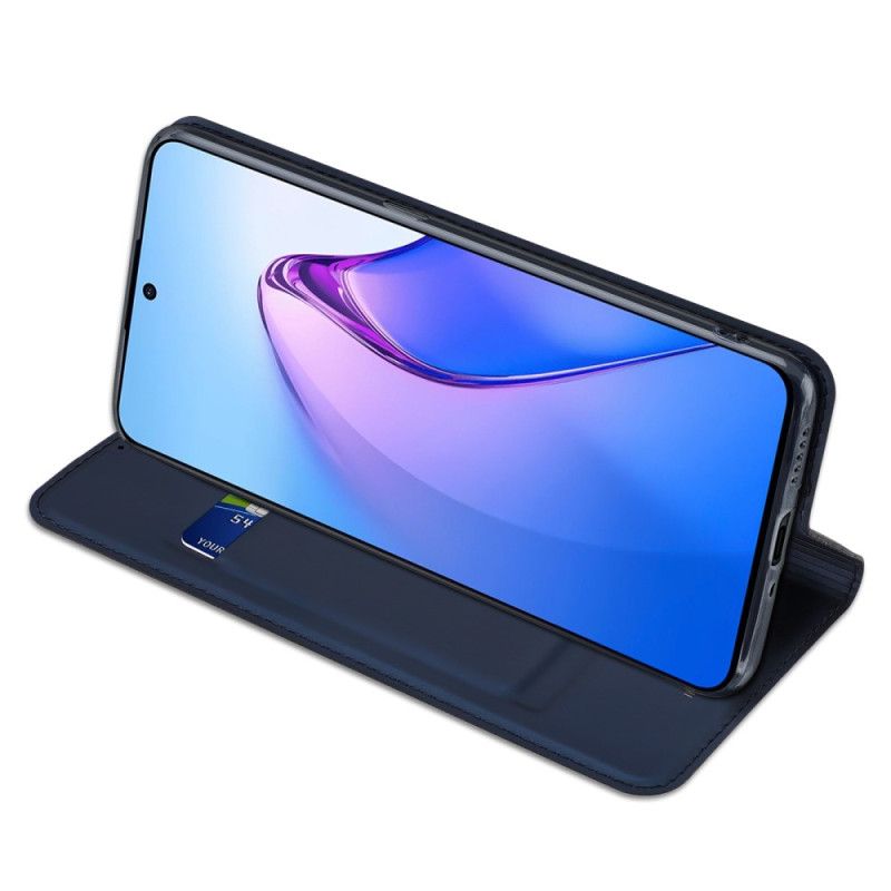 Flipové Puzdro Oppo Reno 8 Pro Kožené Puzdro Skin Pro Dux Ducis