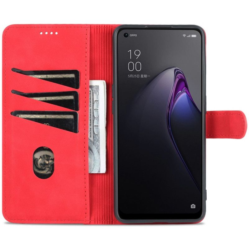 Kožené Puzdro Oppo Reno 8 Pro Kožený Štýl Azns