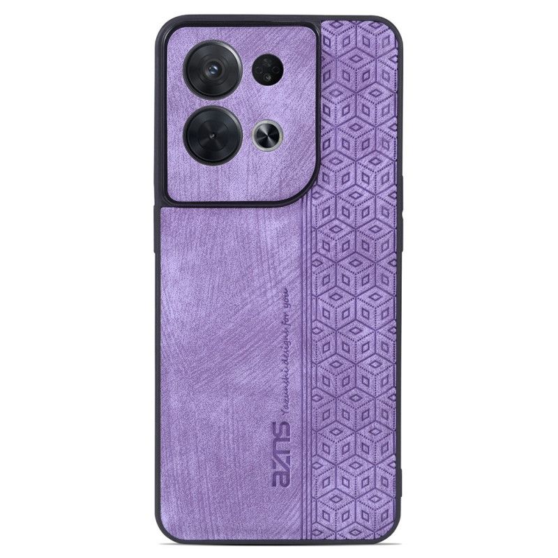 Kryt Oppo Reno 8 Pro Kožený Efekt Azns