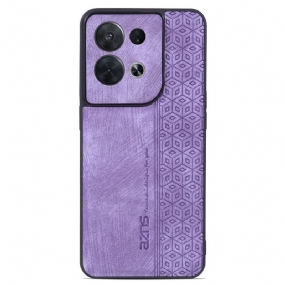 Kryt Oppo Reno 8 Pro Kožený Efekt Azns