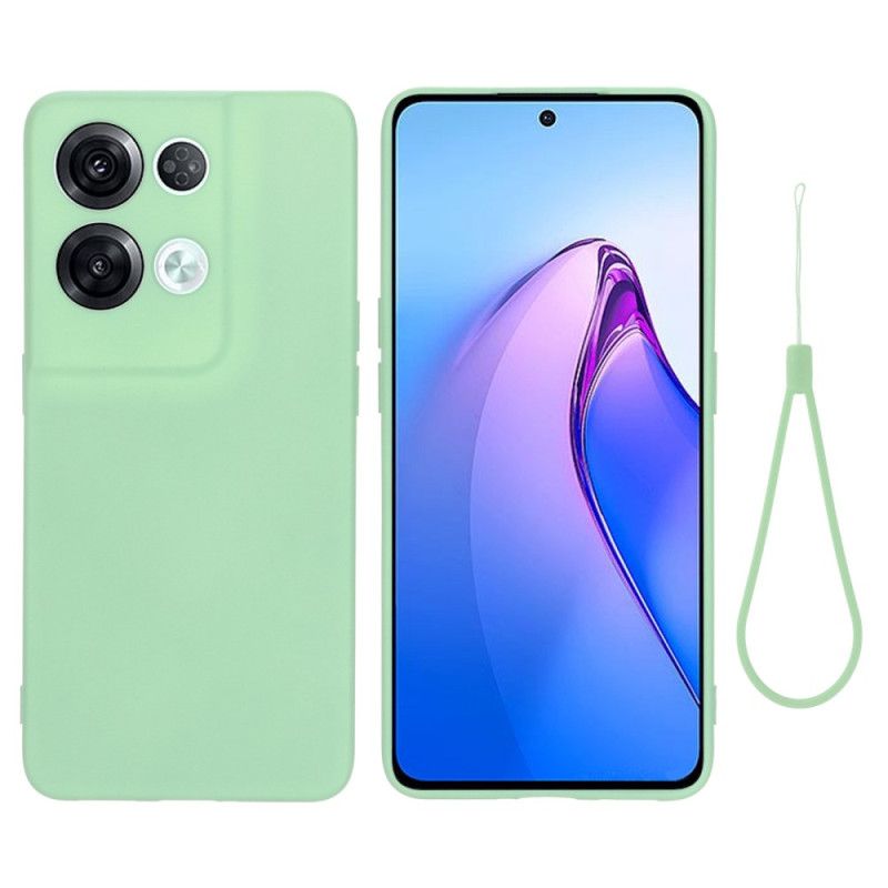 Kryt Oppo Reno 8 Pro Tekutý Silikónový Pásik