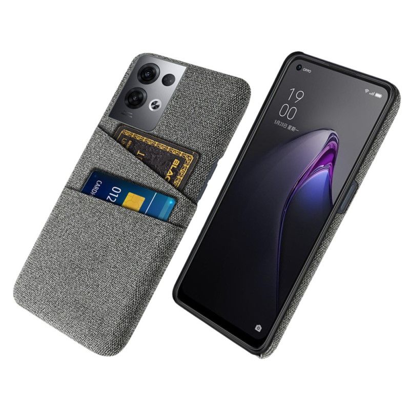 Kryt Oppo Reno 8 Pro Tkanina Na Držiaky Kariet