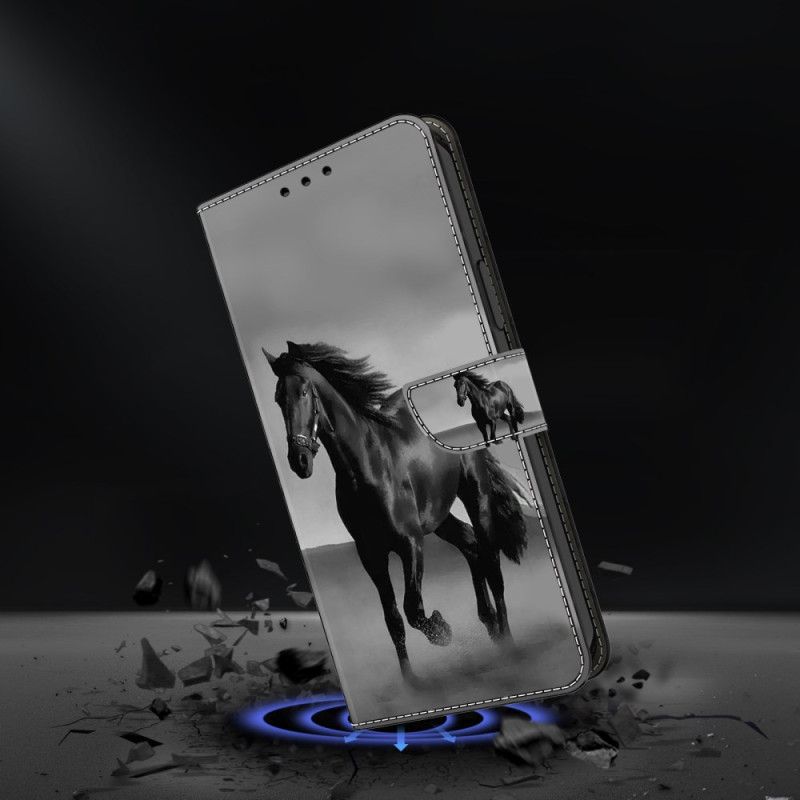 Puzdro Oppo A98 5g Čierny Kôň