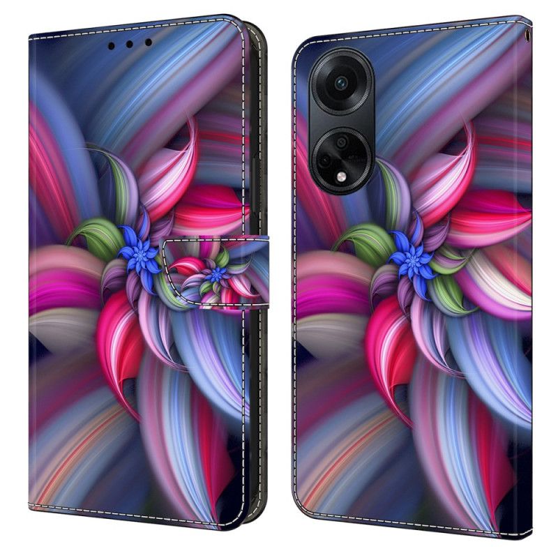 Puzdro Oppo A98 5g Farebné Kvety