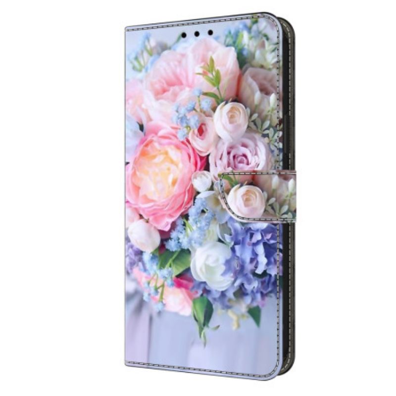 Puzdro Oppo A98 5g Farebné Kvety