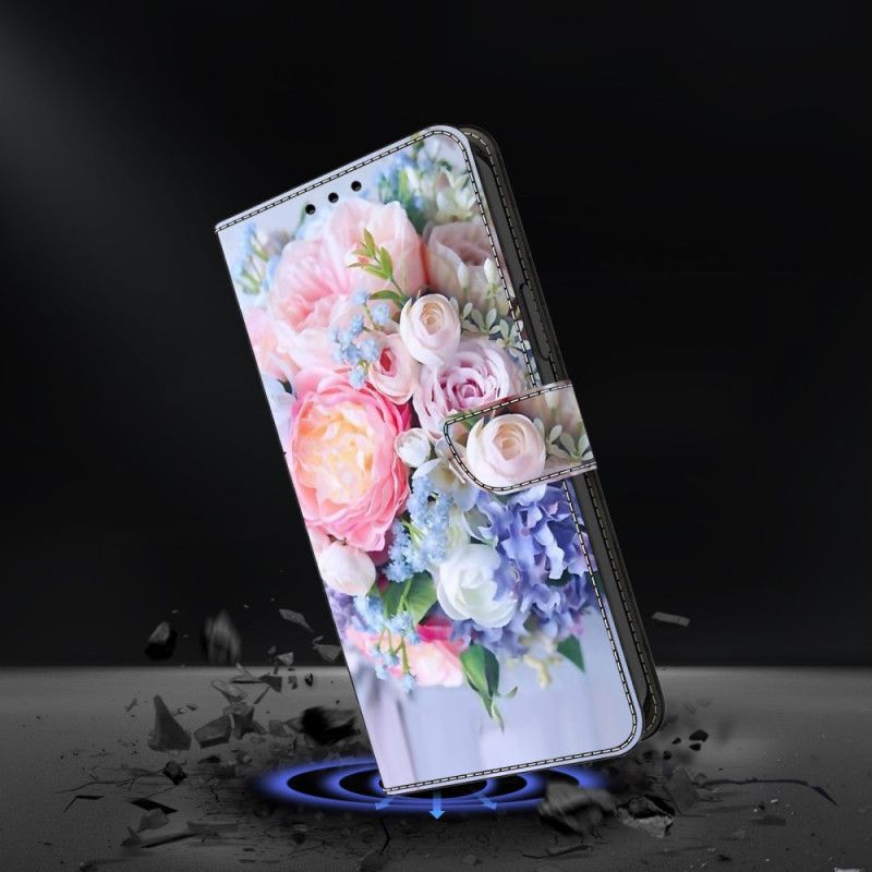 Puzdro Oppo A98 5g Farebné Kvety