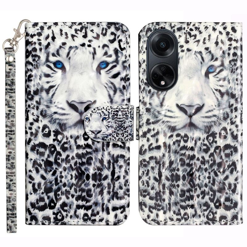 Puzdro Oppo A98 5g Leopardí Remienok