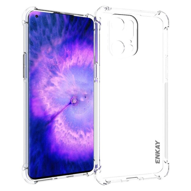 Kryt Oppo Find X5 Pro Transparentný Enkay