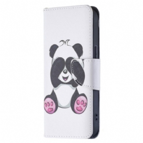 Kožené Puzdro iPhone 15 Panda