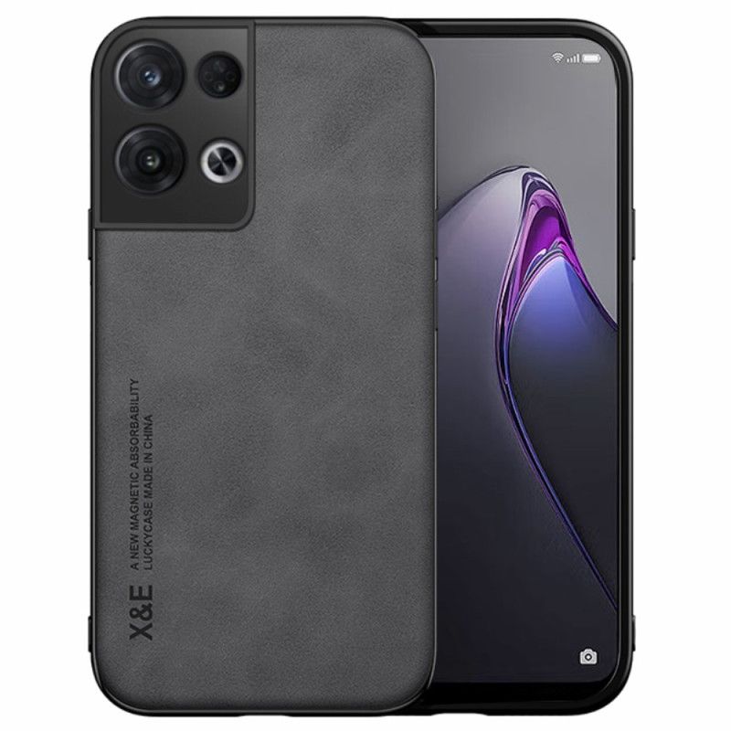 Kryt Oppo Reno 8 Kožený Efekt X&e