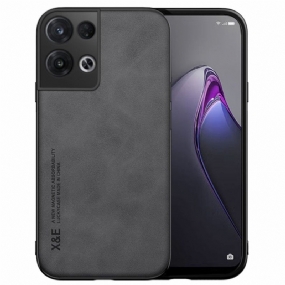 Kryt Oppo Reno 8 Kožený Efekt X&e