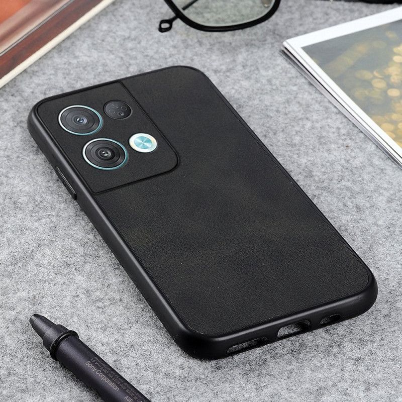 Kryt Oppo Reno 8 Kožený Styling