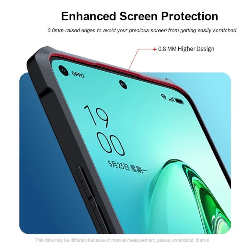 Kryt Oppo Reno 8 Transparentný Hybrid