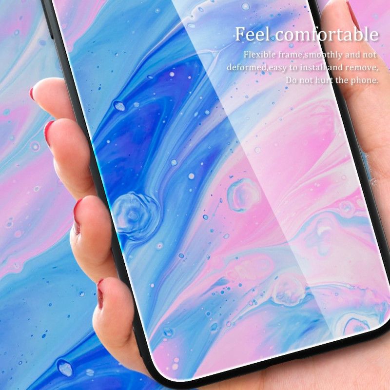 Kryt Oppo Reno 8 Tvrdené Sklo Vo Farbách Mramoru