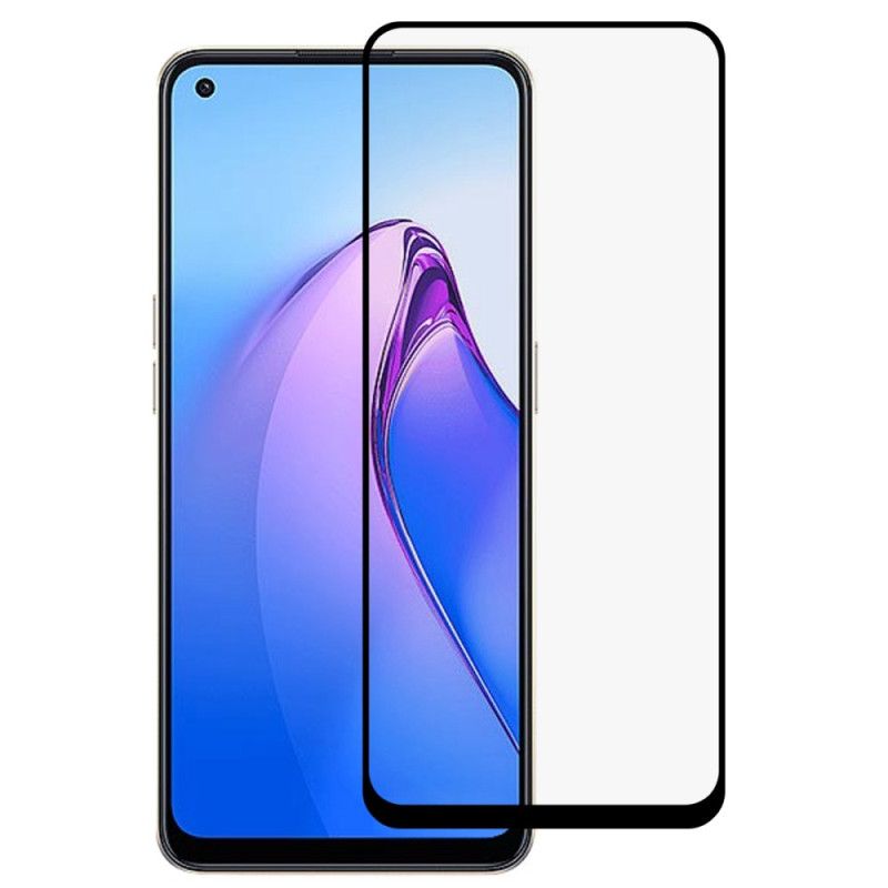 Ochranné Tvrdené Sklo Oppo Reno 8 S Čiernymi Okrajmi