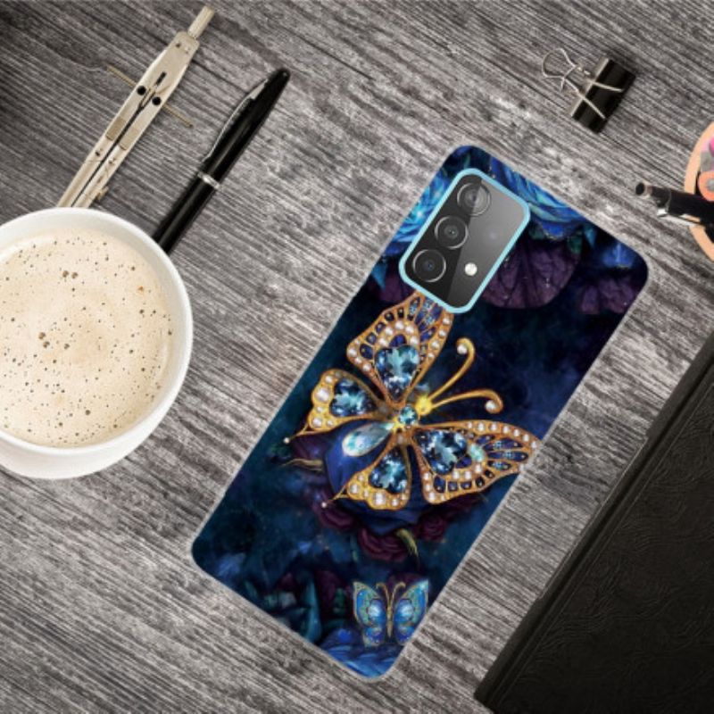 Kryt Samsung Galaxy A32 Butterfly Luxus