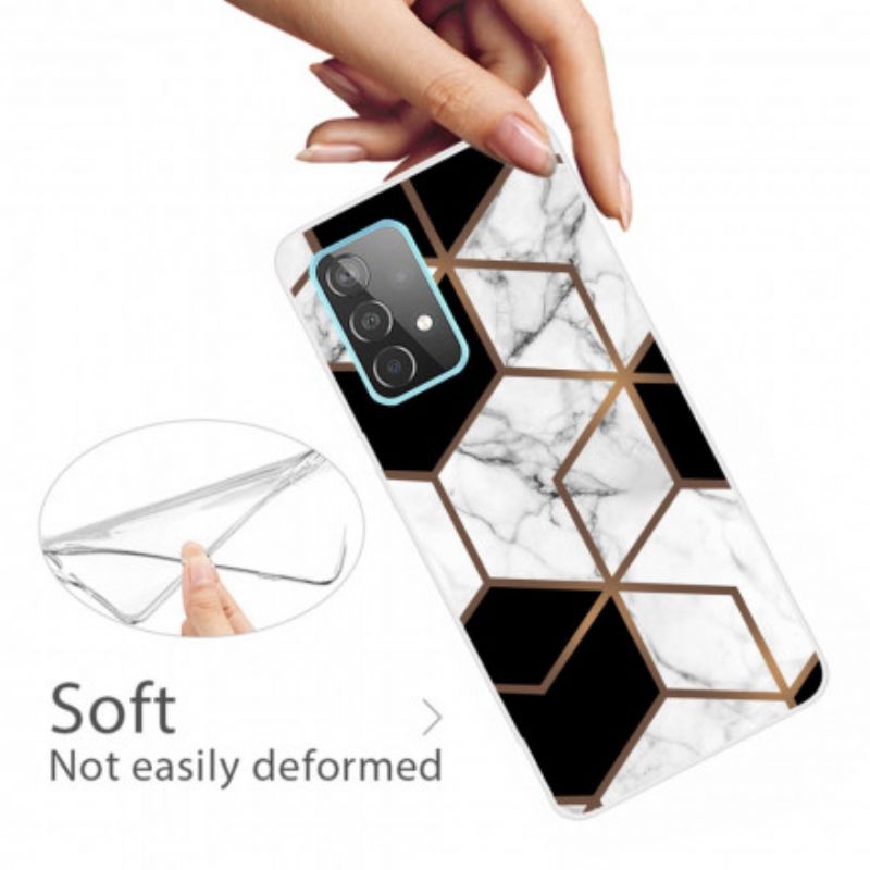 Kryt Samsung Galaxy A32 Decline Geometric Marble