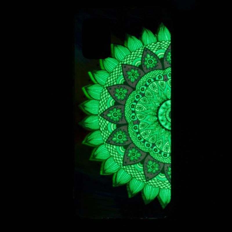 Kryt Samsung Galaxy A32 Fluorescenčná Farebná Mandala