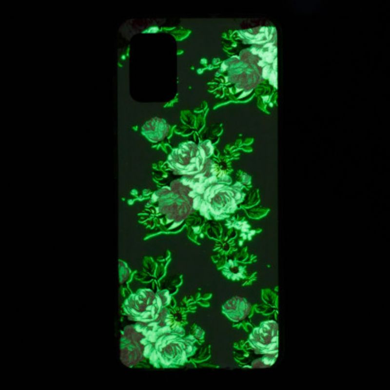 Kryt Samsung Galaxy A32 Fluorescenčné Kvety Slobody