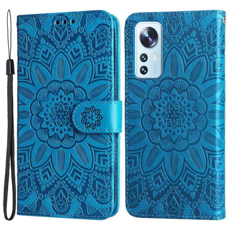 Kožené Puzdro Xiaomi 12 Lite Plná Mandala