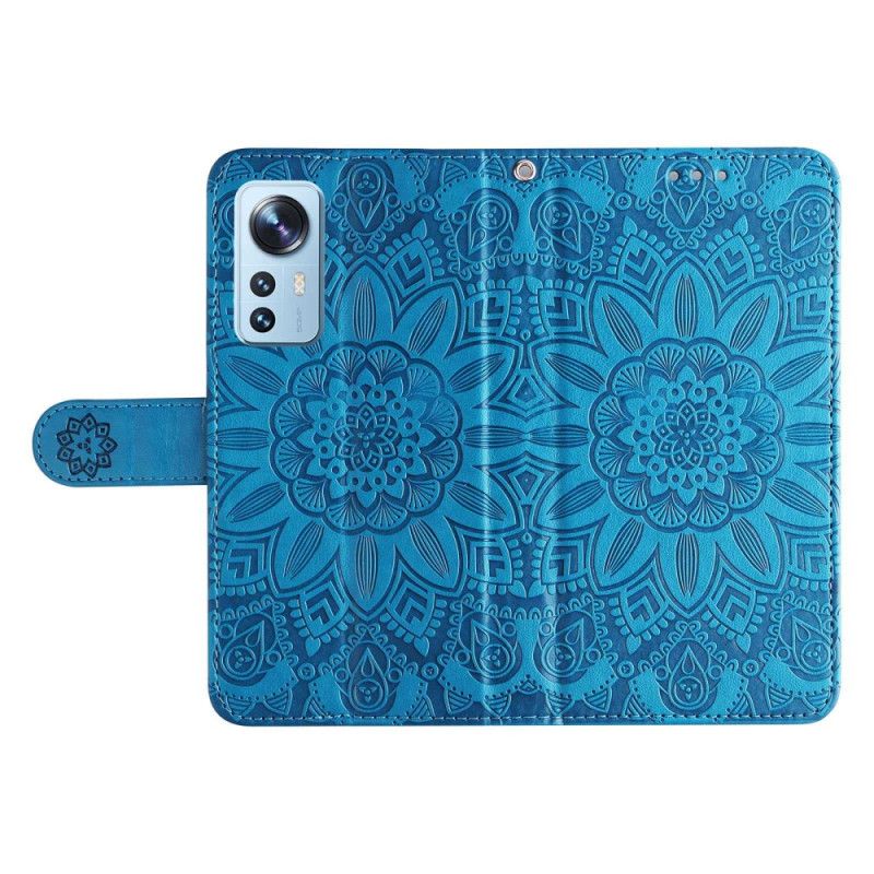 Kožené Puzdro Xiaomi 12 Lite Plná Mandala