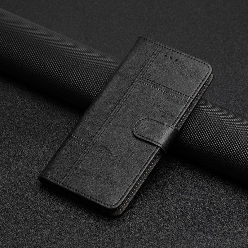 Kožené Puzdro Xiaomi 12 Lite Strappy Obchodný Štýl