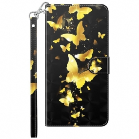 Kožené Puzdro Xiaomi 12 Lite Tangá Butterflies