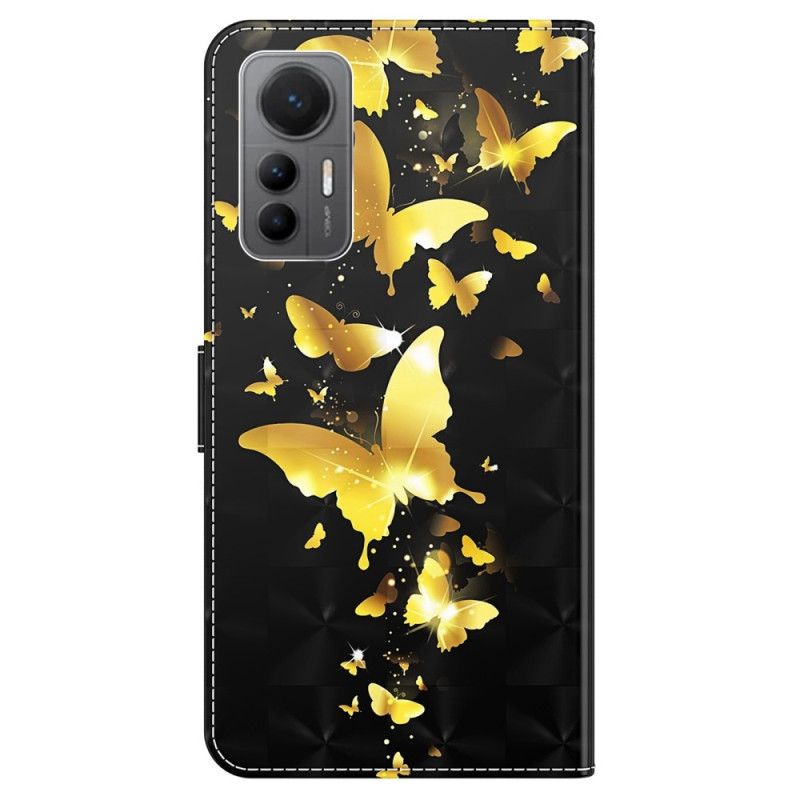 Kožené Puzdro Xiaomi 12 Lite Tangá Butterflies