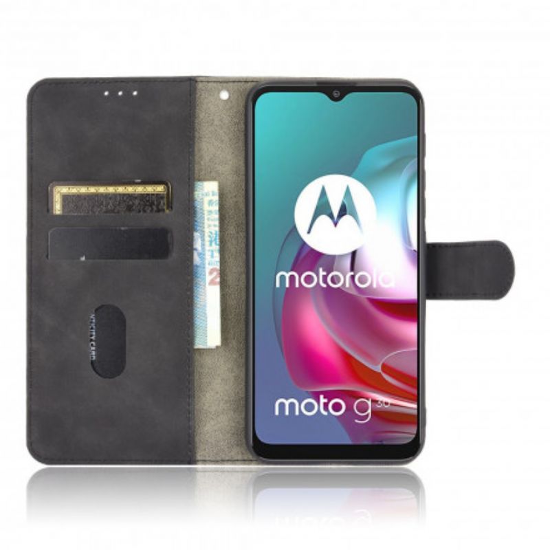 Kožené Puzdro Moto G30 / G10 Dotyk Pokožky