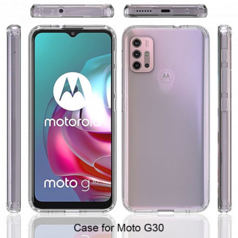 Kryt Moto G30 / G10 Bezšvové Vystužené Rohy