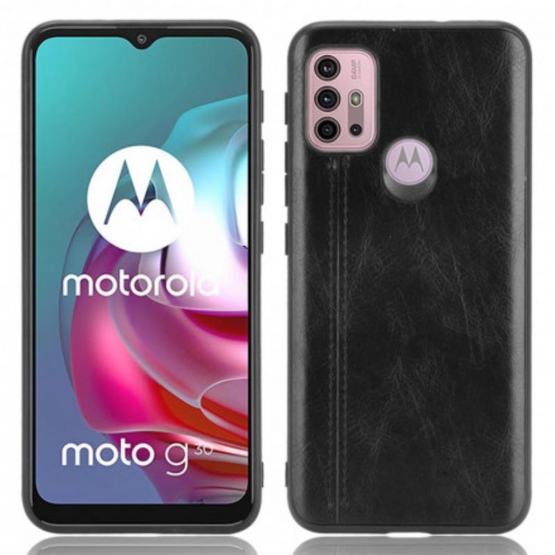 Kryt Moto G30 / G10 Couture Leather Effect