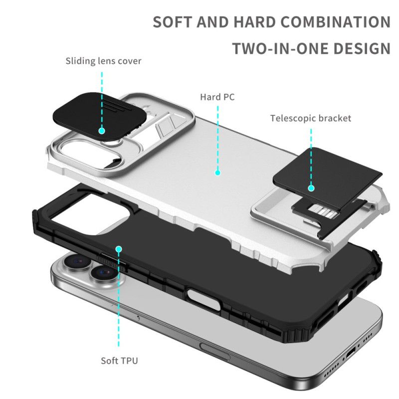 Kryt iPhone 16 Kryt Na Mobil Ochrana A Podpora Fotoaparátu