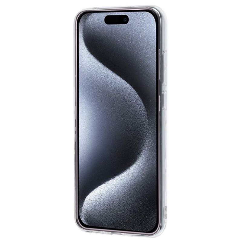 Kryt iPhone 16 Ružové Kvety