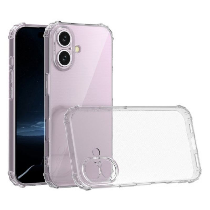 Kryt iPhone 16 Transparentné Vystužené