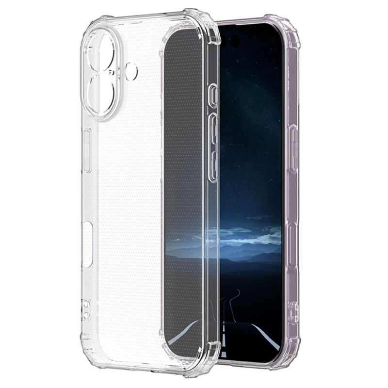 Kryt iPhone 16 Transparentné Vystužené