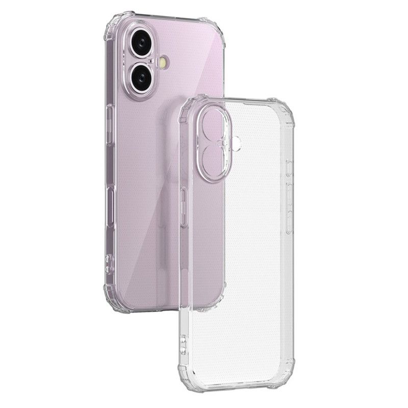 Kryt iPhone 16 Transparentné Vystužené