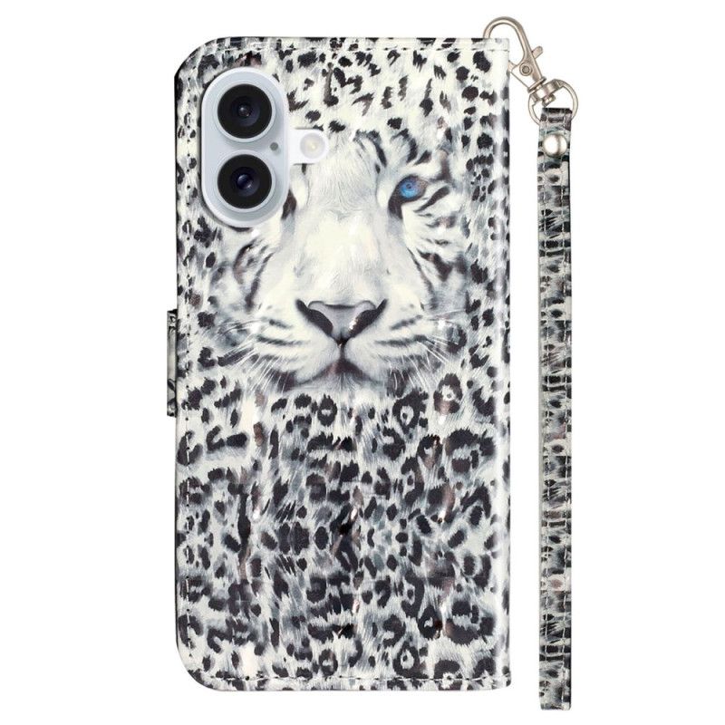 Puzdro iPhone 16 Leopardí Remienok