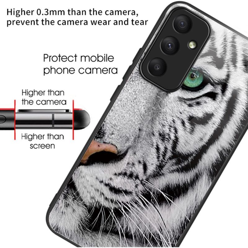 Kryt Na Samsung Galaxy A55 5g Tvrdené Sklo White Tiger