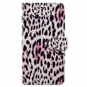 Puzdro Samsung Galaxy A55 5g Leopard Print Strappy