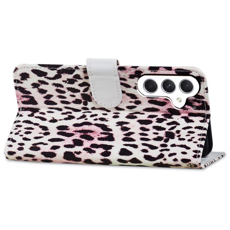 Puzdro Samsung Galaxy A55 5g Leopard Print Strappy