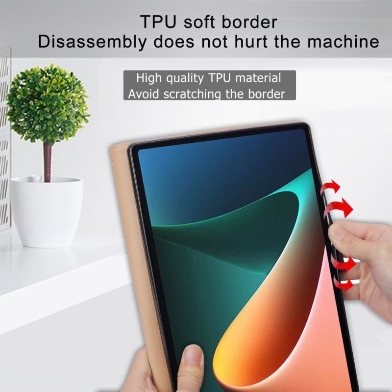 Kožené Puzdro Xiaomi Pad 5 Obchod V Štýle Kože