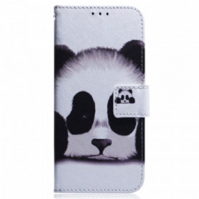 Peňaženkový Kryt Samsung Galaxy M33 5G Panda