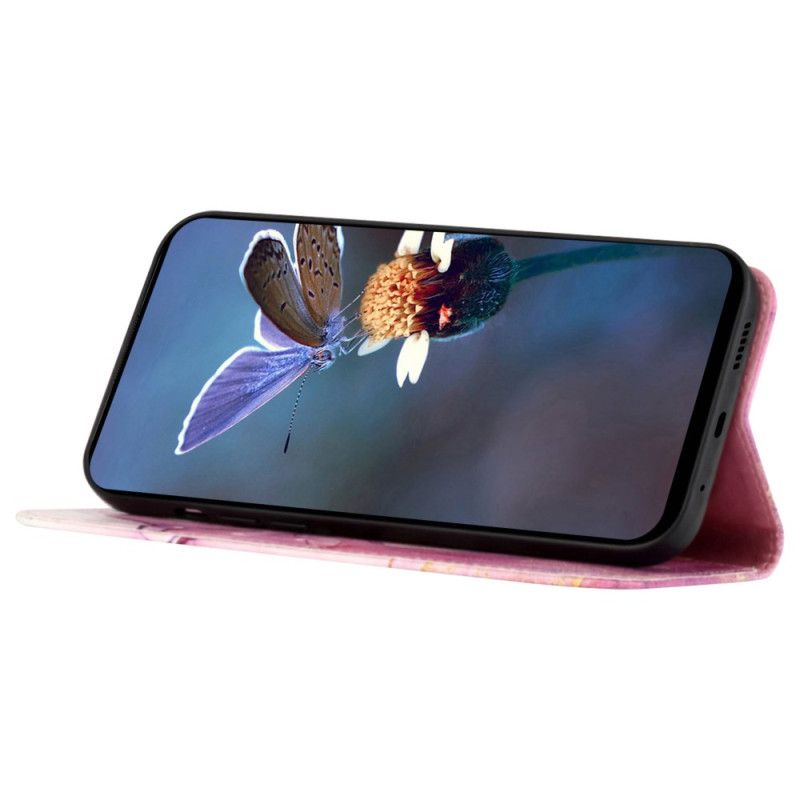 Kožna Futrola Xiaomi Redmi Note 13 5g Mramor S Uzicom I Remenom Za Rame