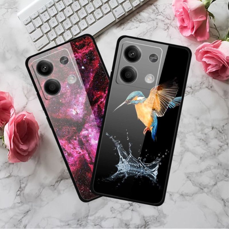 Maskica Xiaomi Redmi Note 13 5g Svjetleće Lotus Kaljeno Staklo