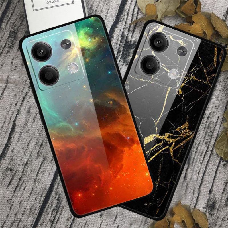 Maskica Xiaomi Redmi Note 13 5g Svjetleće Lotus Kaljeno Staklo