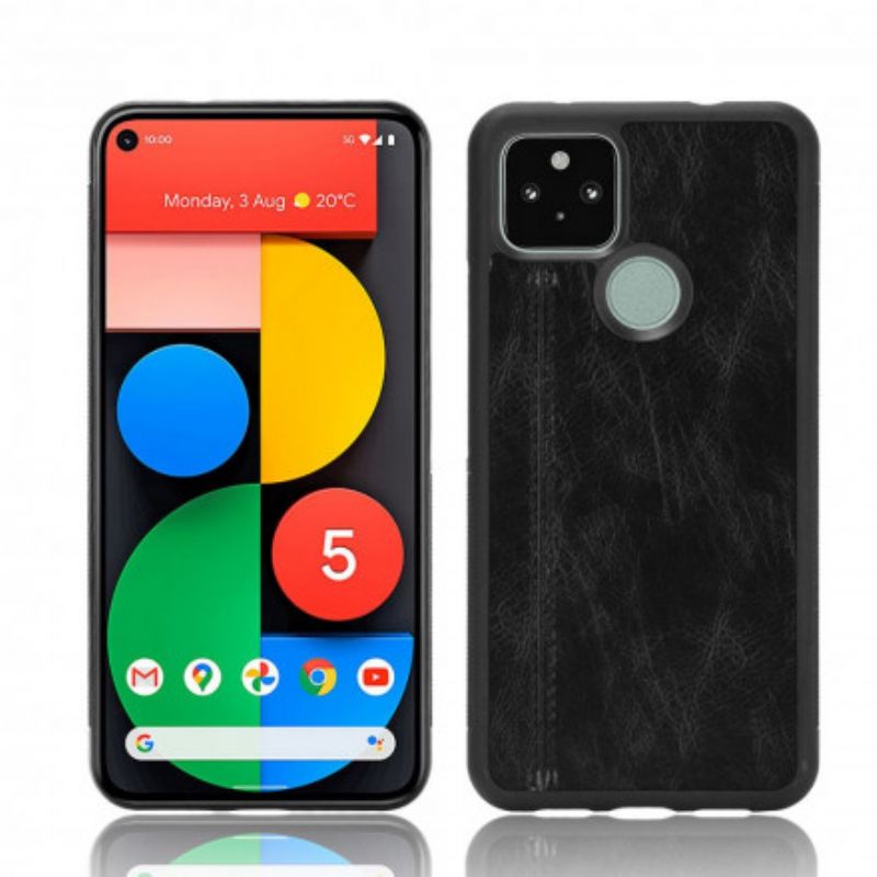 Kryt Google Pixel 5 Couture Leather Effect